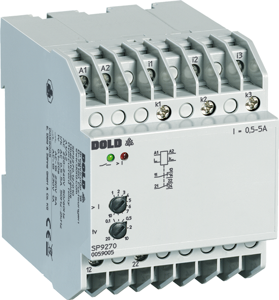 Реле тока SP9271.12 AC/DC24V 1-10A DOLD 0056356