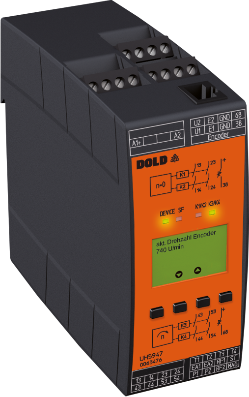 Монитор скорости UH5947.04PC/001/61 DC24V DOLD 0063473