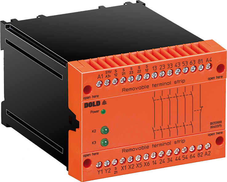 Модуль аварийной остановки BO5988.47/100 DC24V 0,1-1S DOLD 0045606