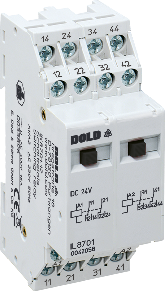 Интерфейсное реле IL8701.14 DC24V DOLD 0042058