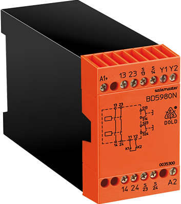 Реле безопасности BD5980N.02 AC50/60HZ 24V DOLD 0038997